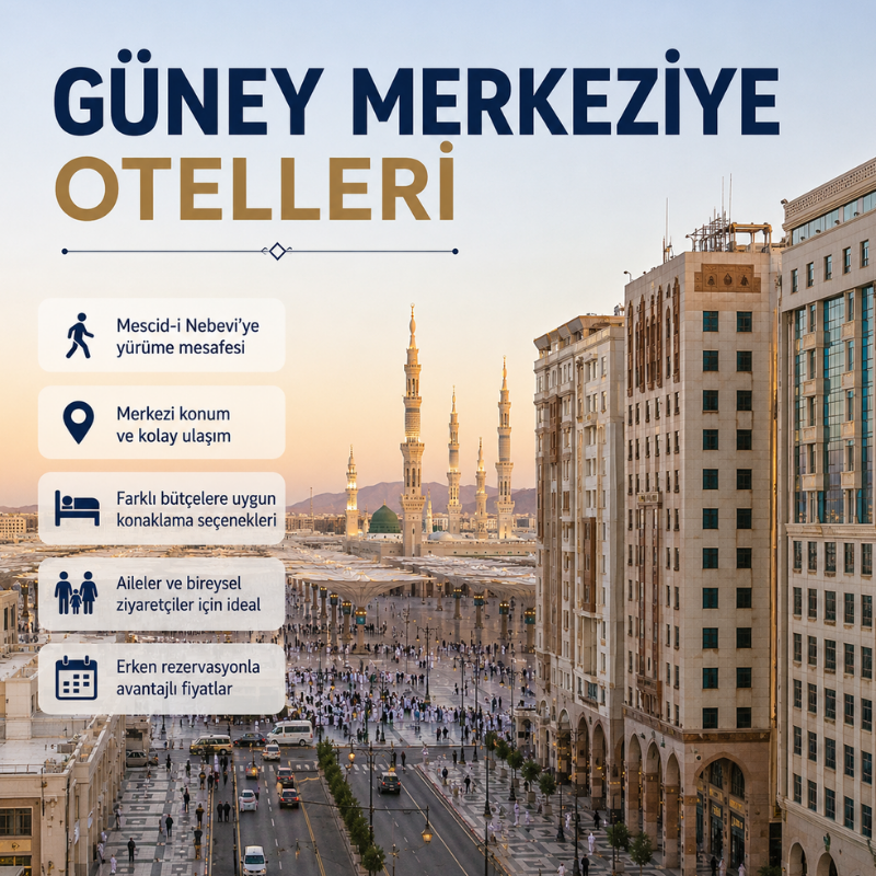 Güney Merkeziye Otelleri